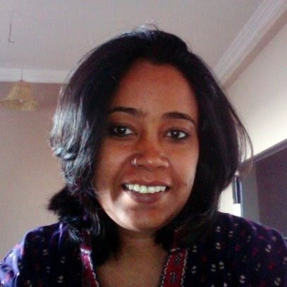Portrait of Nabina Ghosh: Copywriter, Designer, and 3D Animation Specialist based in Kolkata, India.